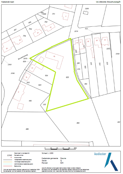 Floor Plan 1 - Brouwhuisweg 25